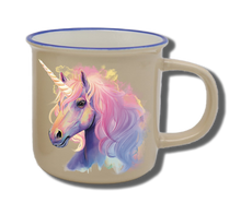 Laden Sie das Bild in den Galerie-Viewer, Namenstasse Natur 250ml Einhorn