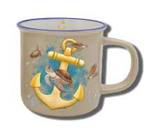 Laden Sie das Bild in den Galerie-Viewer, Geschirr-Set Natur Neu Anker Schildkröte