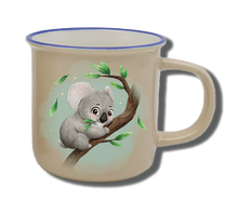 Laden Sie das Bild in den Galerie-Viewer, Geschirr-Set Natur Neu Koala