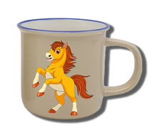 Laden Sie das Bild in den Galerie-Viewer, Geschirr-Set Natur Neu Pferd