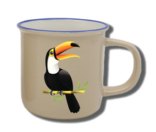 Laden Sie das Bild in den Galerie-Viewer, Geschirr-Set Natur Neu Tukan