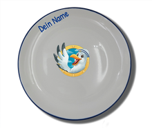 Laden Sie das Bild in den Galerie-Viewer, Geschirr-Set Natur Neu Bullauge Möwe