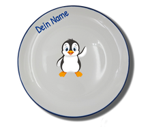 Laden Sie das Bild in den Galerie-Viewer, Geschirr-Set Natur Neu Pinguin