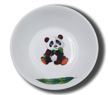 Laden Sie das Bild in den Galerie-Viewer, Schale aus Porzellan mit Namen und Panda