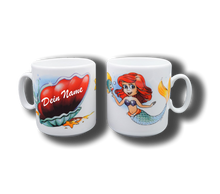 Load image into Gallery viewer, Name mug brillant - Mermaid