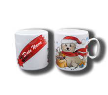 Laden Sie das Bild in den Galerie-Viewer, Namenstasse Brillant Seehund Weihnachten