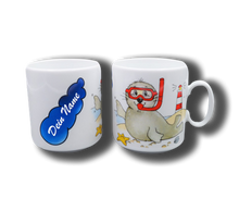 Laden Sie das Bild in den Galerie-Viewer, Namenstasse Brillant Seehund Taucherbrille