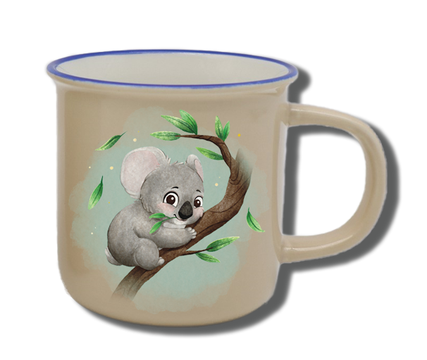 Namenstasse Natur 250ml Koala