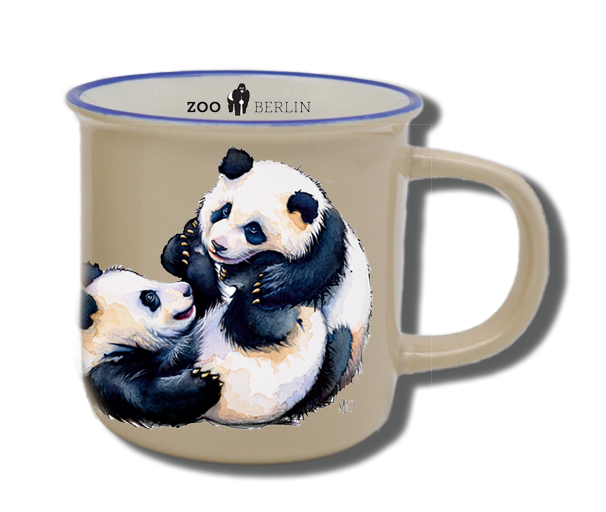 Namenstasse Natur 250ml Panda Zoo Berlin