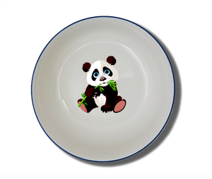 Schale Natur 15 cm Panda