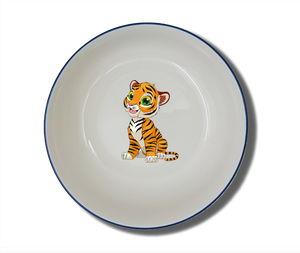 Schale Natur 15 cm Tiger