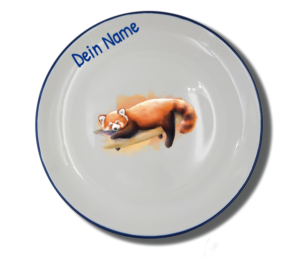 Plate nature 20 cm cow