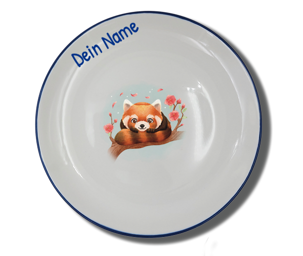 Plate nature 20 cm cow