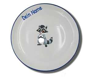 Plate nature 20 cm cow