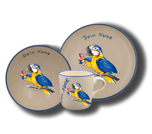 Load image into Gallery viewer, Tableware set nature - Parrot
