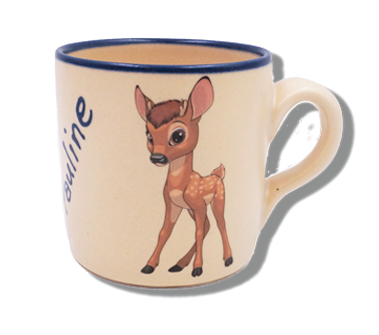 Name mug nature - Deer
