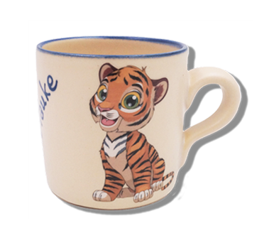 Name mug nature - Tiger