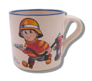 Name mug nature - Firefighter