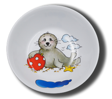 Schale Brillant Seehund Ball