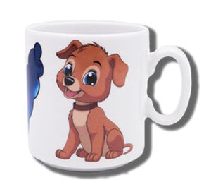 Name mug brillant - Dog