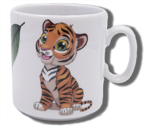 Name mug brillant - Tiger