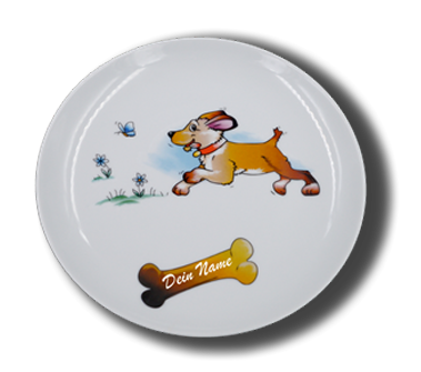 Plate brillant - Dog