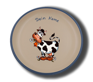 Plate nature 24 cm - Cow