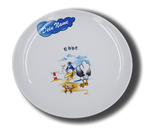Plate brillant - Seagull "Ebbe"