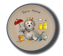 Load image into Gallery viewer, Tableware set nature - Seal princess
