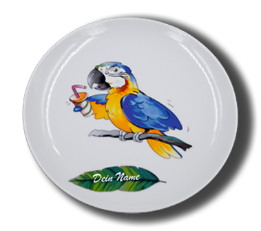 Plate brillant - Parrot