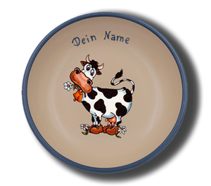 Soup plate nature 21 cm - Cow