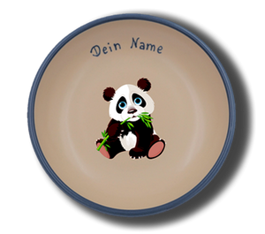 Soup plate nature 21 cm - Panda